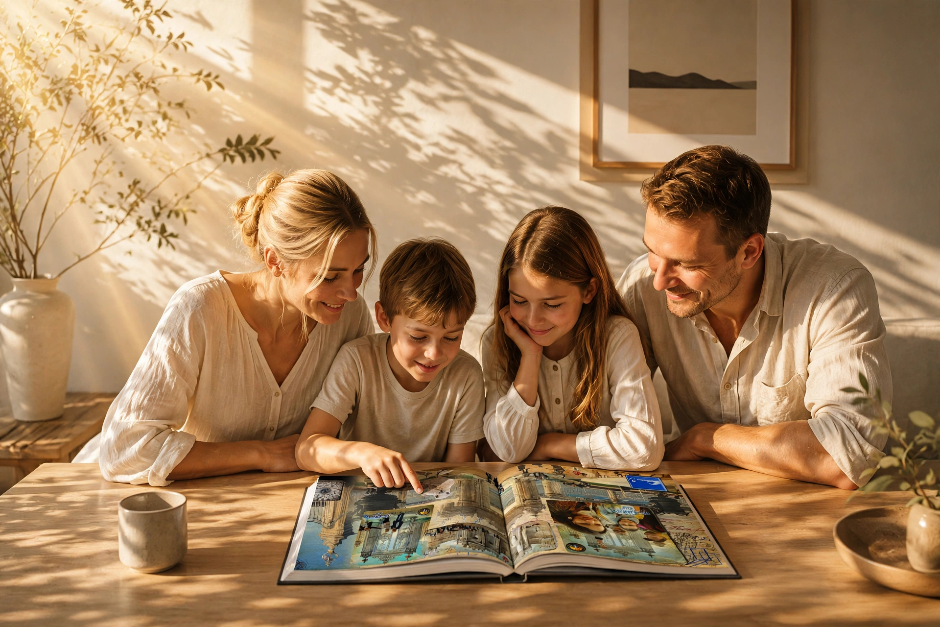 Bab City Studio at work on a photo book